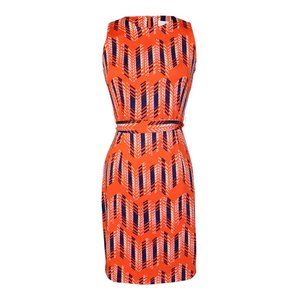 Julie Brown NWT Printed Jersey Sheath Dress Size Petite